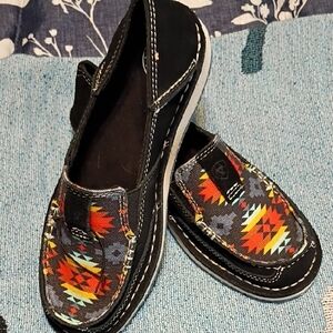 Ariat Women's Black and Multicolor Slip-On Shoes